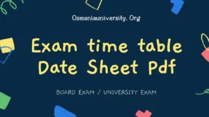 Read more about the article CG Board 10th Time Table 2024 | CGBSE 10th Exam Date Sheet @ cgbse.nic.in